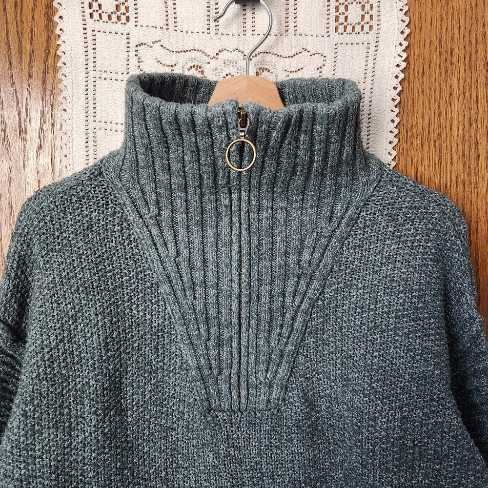 Universal Thread Quarter-Zip Pullover Sweater - image 4